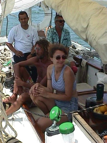 Pilot, Gerd At Wheel, Dorothy, French Linehandler